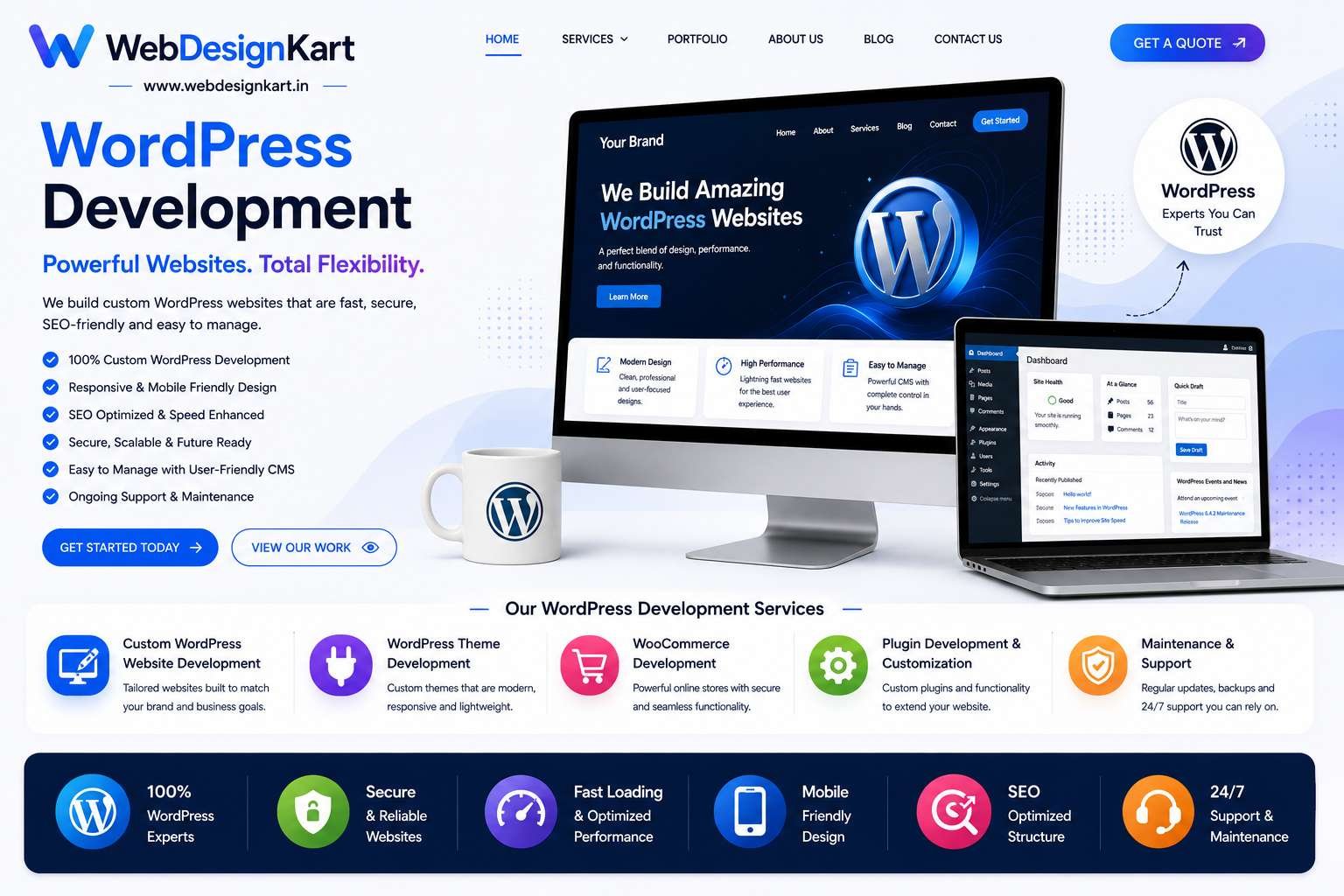 WordPress Website Development India WordPress Website Development India
