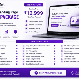 Premium Landing Page Design Package