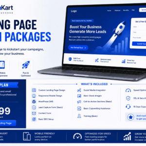Starter Landing Page Design Package