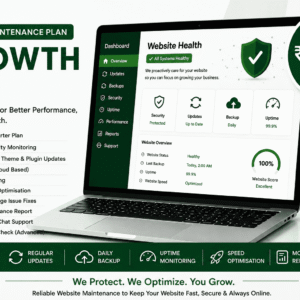 Growth Website Maintenance Plan