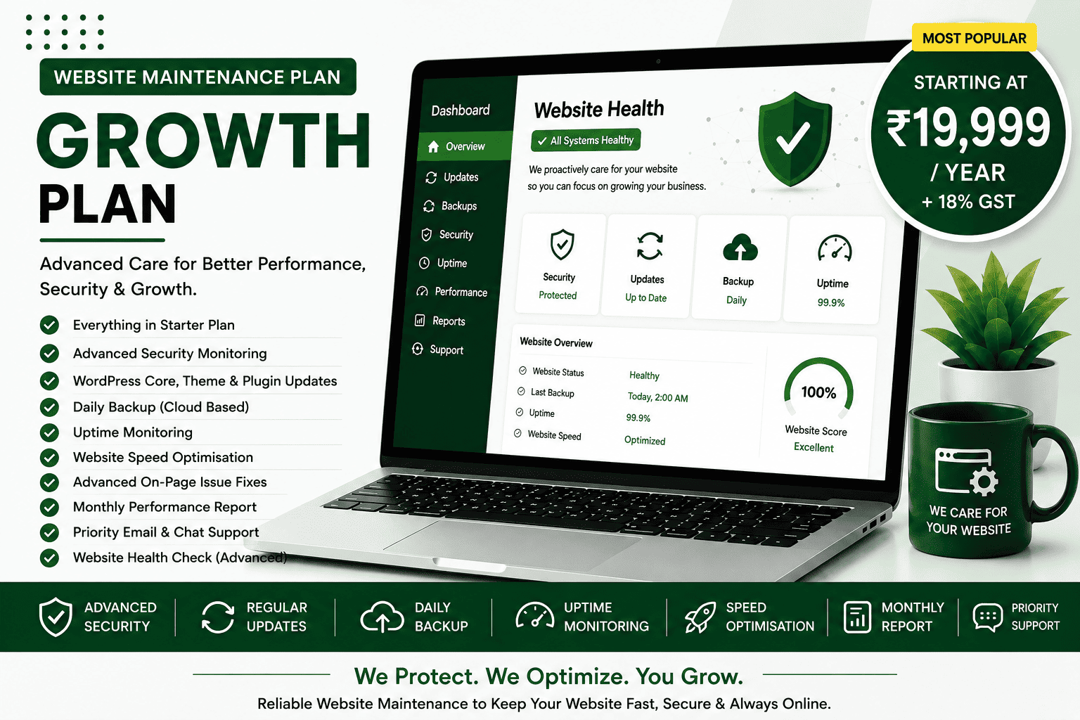 Growth Website Maintenance Plan